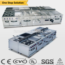 Most Popular heavy duty commercial induction cooking hotel kitchen equipment
